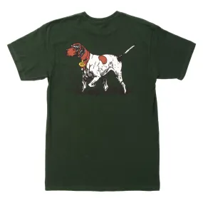 303 Boards - 303 Oval Bird Dog Tee (Forest Green)