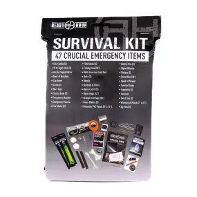 47-Piece Survival Kit of Emergency Items by Ready Hour