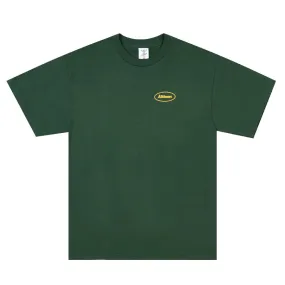 ALLTIMERS - BROADWAY OVAL T-SHIRT - FOREST GREEN