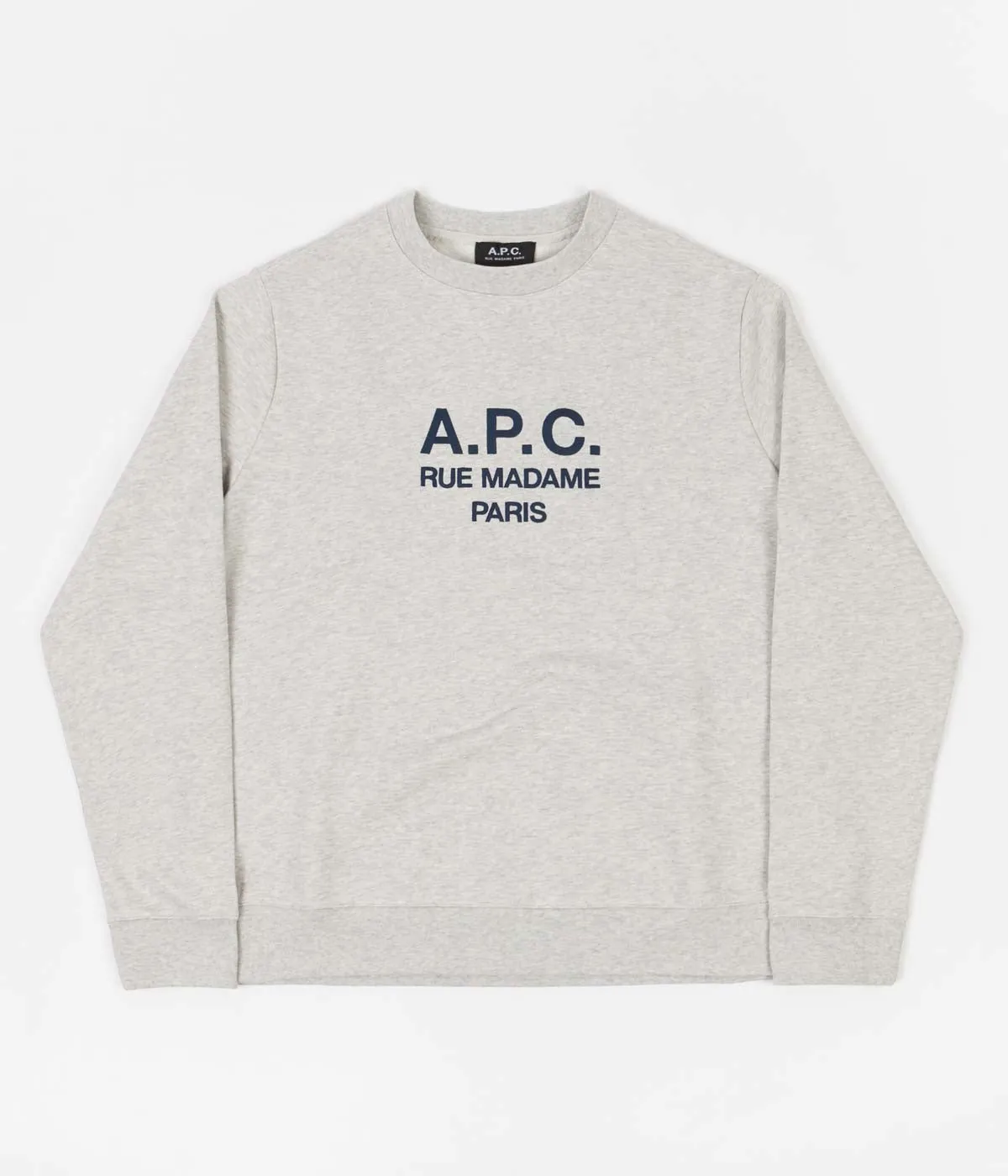 A.P.C. Rufus Crewneck Sweatshirt - Heather Ecru