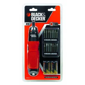 Black & Decker: A7073 AA Cells Powered Screwdriver Set