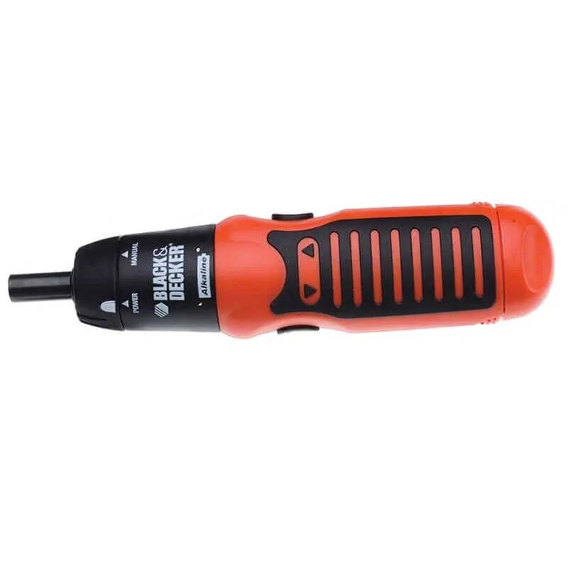 Black & Decker: A7073 AA Cells Powered Screwdriver Set