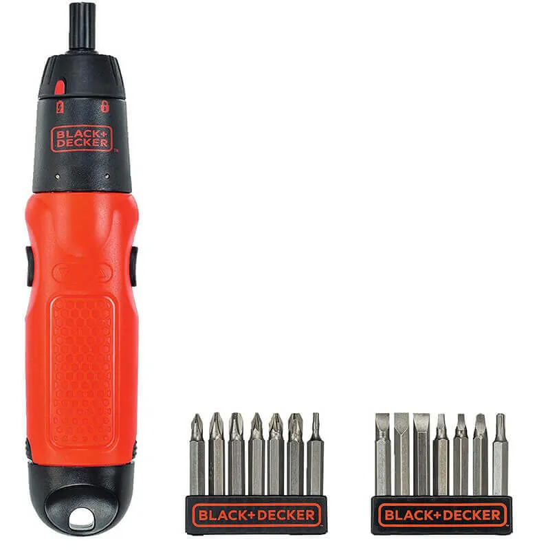 Black & Decker: A7073 AA Cells Powered Screwdriver Set