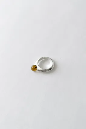 Bubble Ring - Cognac Quartz