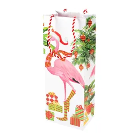 Christmas Flamingo Gift Bags