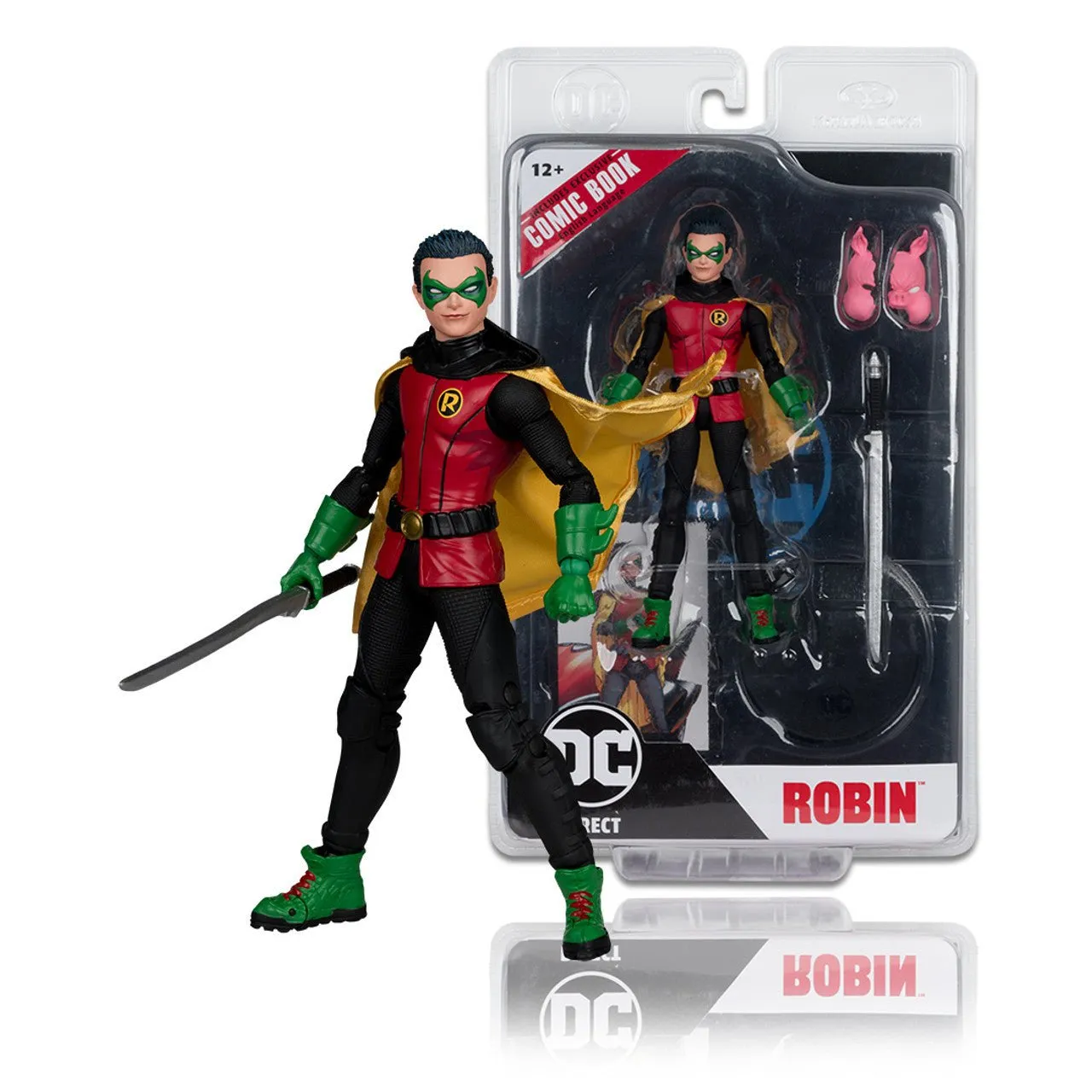 DC Direct Page Punchers 7" Scale Damian Wayne Robin (Batman: Reborn)