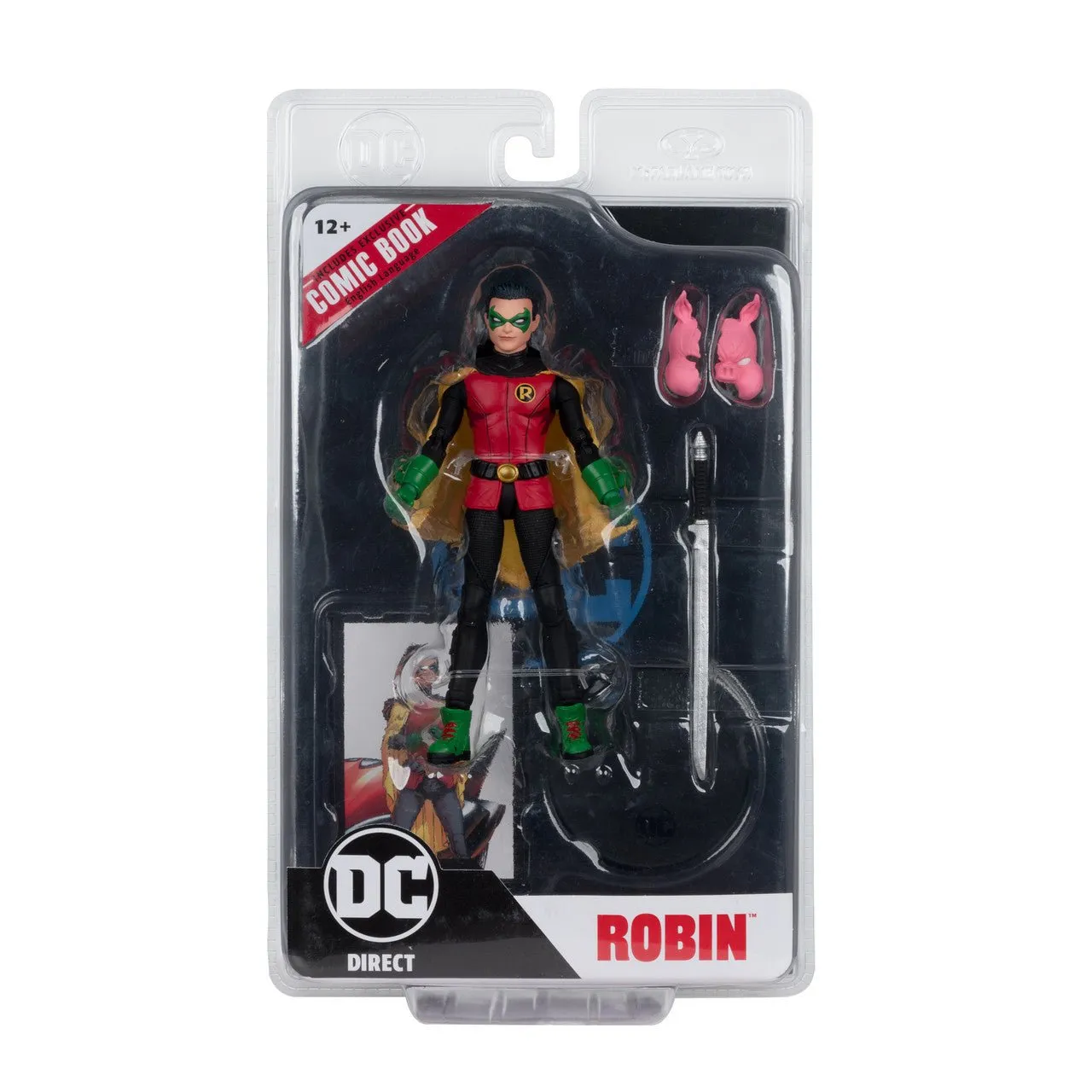 DC Direct Page Punchers 7" Scale Damian Wayne Robin (Batman: Reborn)