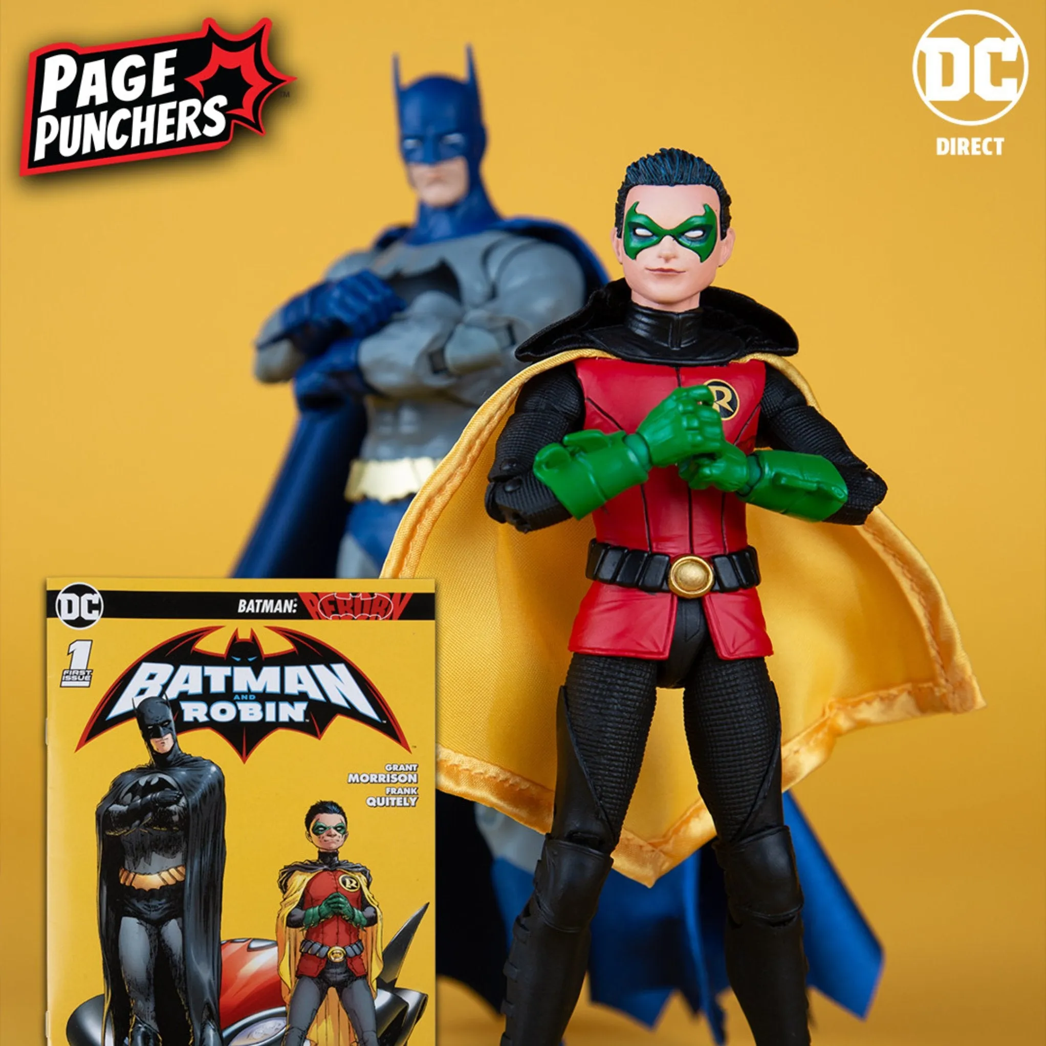 DC Direct Page Punchers 7" Scale Damian Wayne Robin (Batman: Reborn)