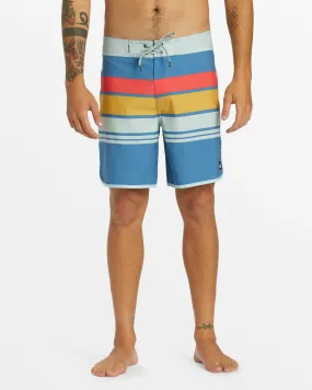 Everyday Stripe 19 Boardshorts - Star Sapphire