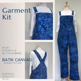 Garment Kit - Riley Overalls and Batik Canvas