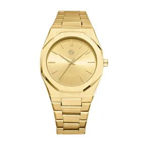 Gold Stainless Steel Watch