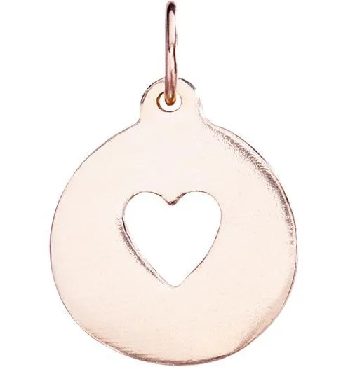 Heart Cutout Charm