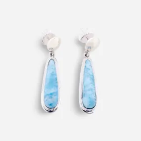 Larimar Earrings Grecil