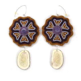 Meagan Anishinabie Tufted Earrings