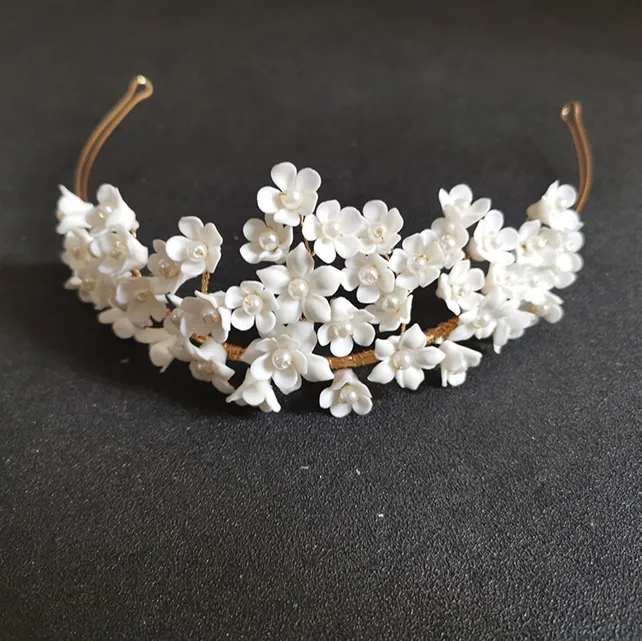 Milicent Ceramic Headband Crown