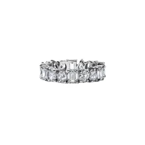 Mixed Shaped Eternity Band 4.07ct