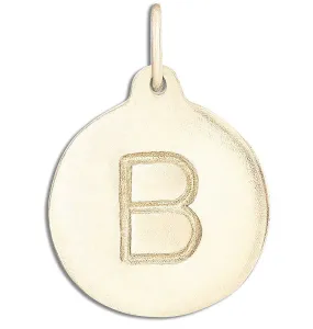 "B" Alphabet Charm